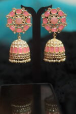 Colorful Kundan Jhumka